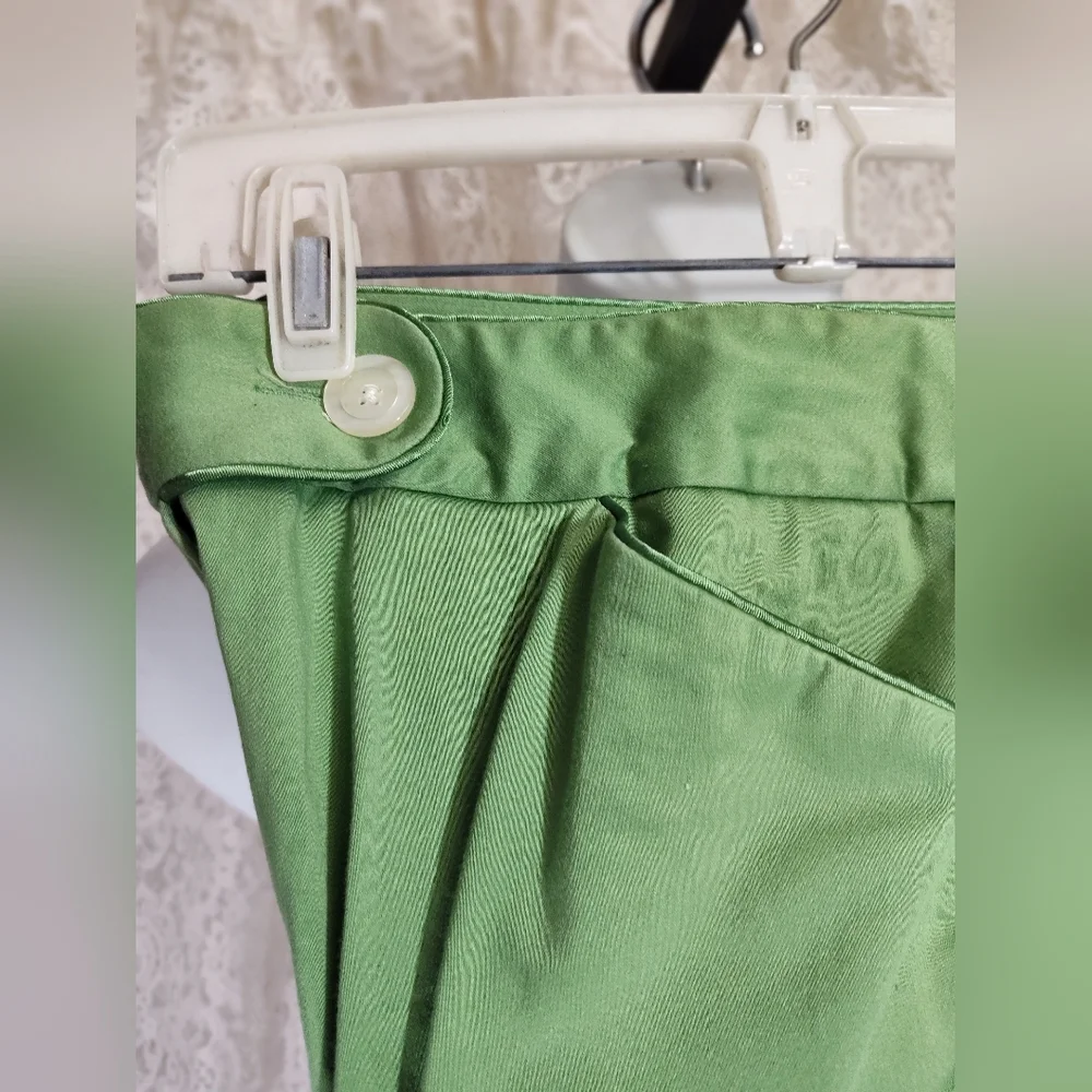Carolyn Taylor Green Tank Top And Coordinated George Pant Set NWOT